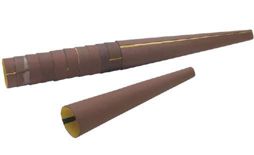 Emery Cone Shell Set Of 13 Available Grit : 0 , 1 , 2 , 3 , 4 , 5 , 6 ,1/0