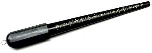 Plastic Black Ring Stick US Std. 1 - 15