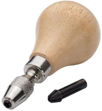 Wooden Graver Chuck With Extra Collet Round Shape