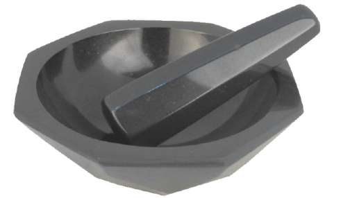 Agate Bowl With Handle Set