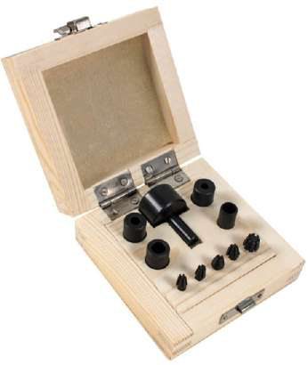Claw Setting Kit 9 Pcs With Wooden Box