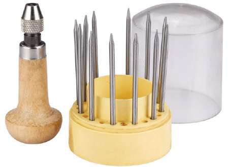 Diamond Pogar Set of 12 Pc With Plastic Box (No. 1 To 12)