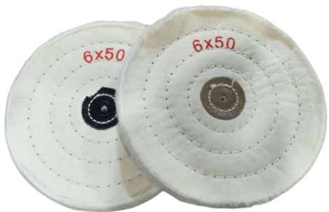 White Stitched Buff