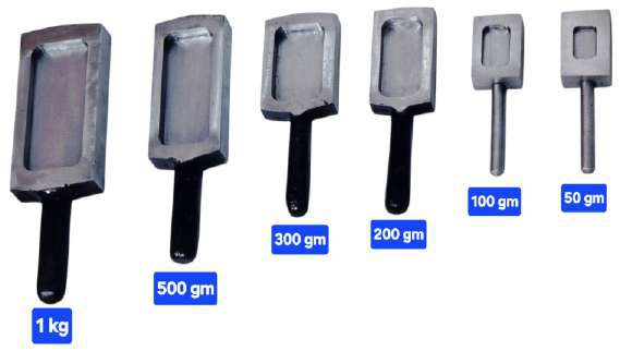 Biscuit Ingot Moulds, Large
