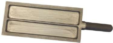 Front Side 5 gm To 1 Kg & Back Side Two Grooves For Wire Of Size 2"x12 & 2.25 X 12"