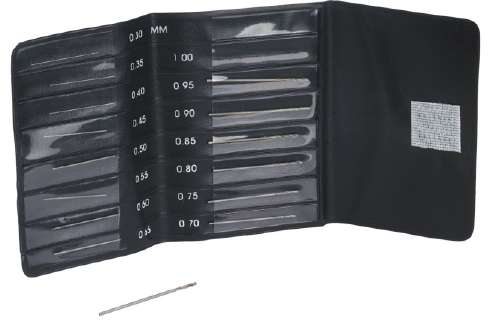 Hss Drill Set of 15 In Pouch