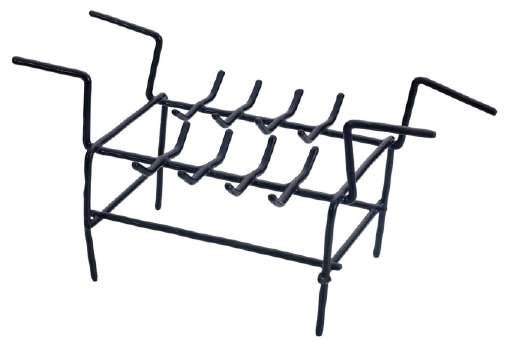Ultrasonic Cleaning Rack Double Holds 16 Rings