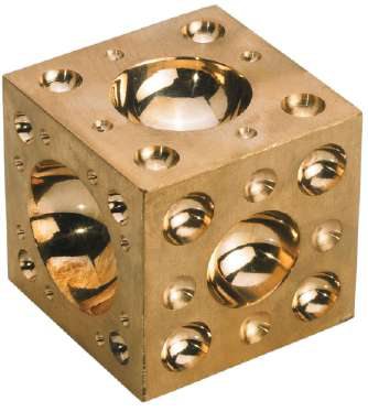Doming Block Brass