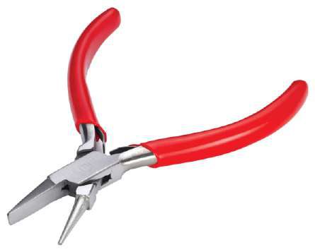 Plier Flat & Round Nose Combined 5" Inch Heavy