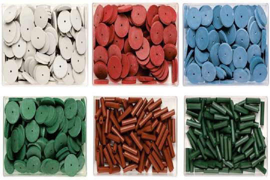 Rubber Wheels & Cylinders for Polishing