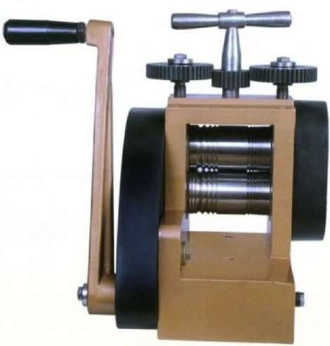 Mini Rolling Mill Golden Model with Gear Cover