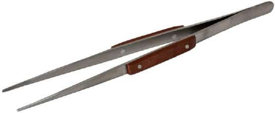 Tweezer with Fibre Grip Straight