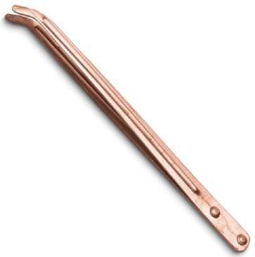 Copper Tweezer Curved Reinforced 225 mm Long