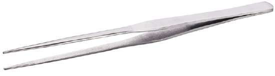 Multi Utility Tweezer SS Straight Smooth Point 7" Inch Long