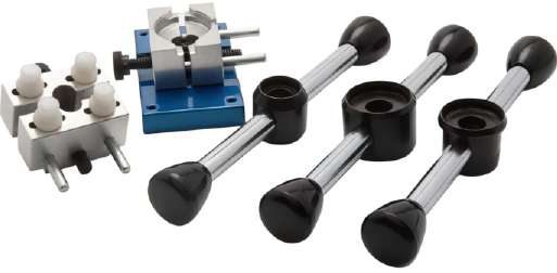 Screw-Back Case Opener Watch With 2 Holders & 3 Reverse Dies