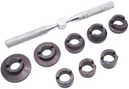 Case Opener For Designer Watch with 8 Dies