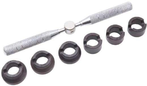 Case Opener For Designer Watch with 6 Dies