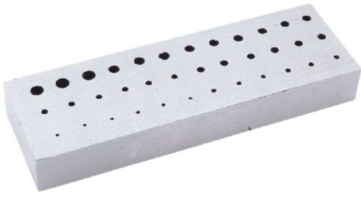 Watch Riveting Stake Large with 36 Holes (0.5 To 3.75 mm Hole)